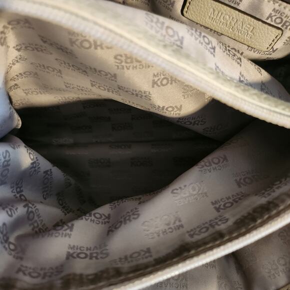 michael kors hamilton satchel gray - Picture 12 of 15